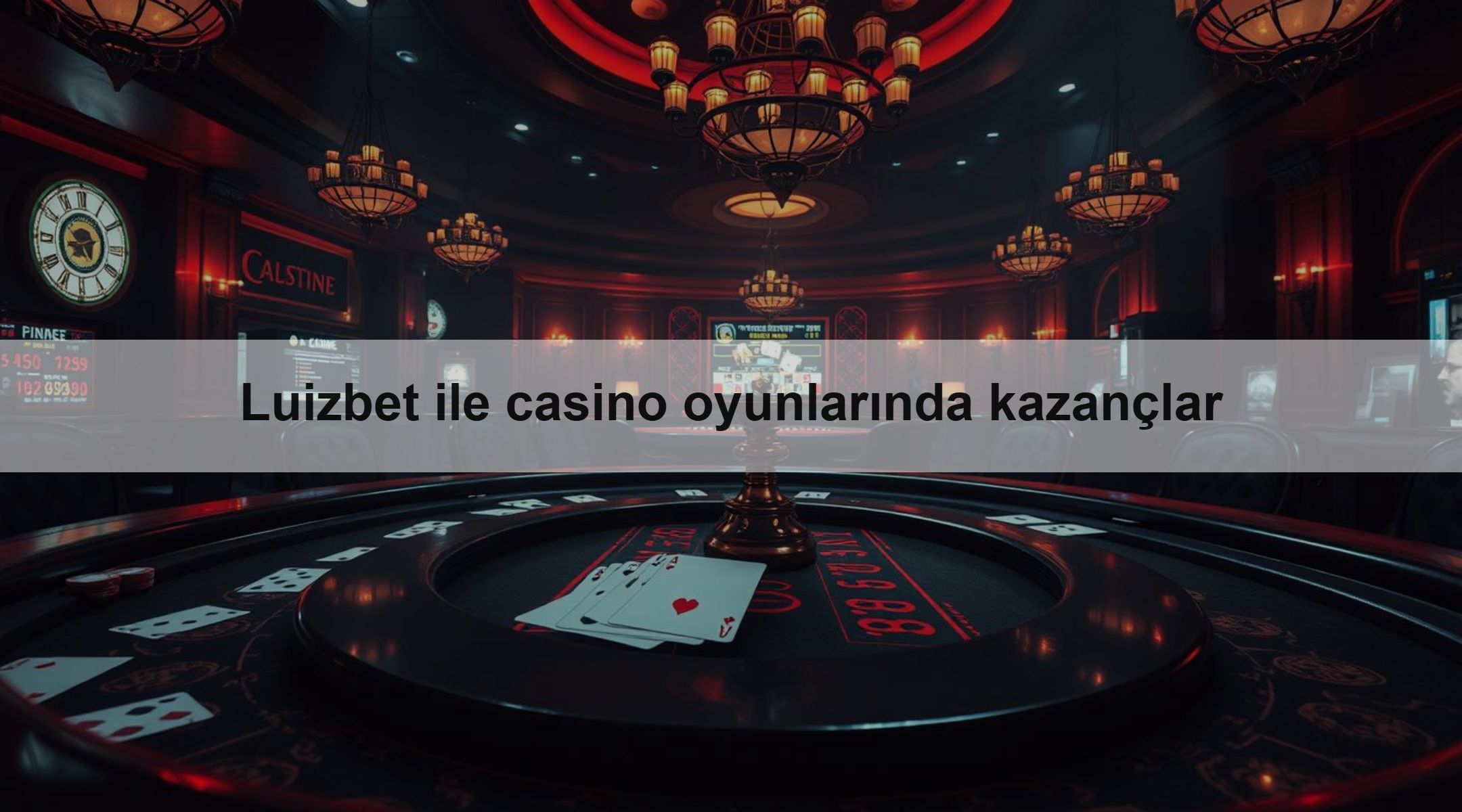 Luizbet ile casino oyunlarında kazançlar